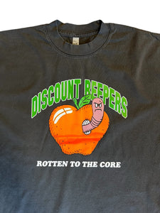 DISCOUNT BEEPERS “ROTTEN TO THE CORE” T-SHIRT