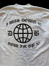 DISCOUNT BEEPERS “DOWN 40 UP 50” LONG SLEEVE SHIRT