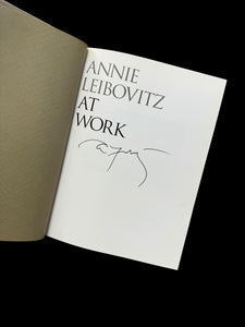 ANNIE LEIBOVITZ SIGNED BOOK