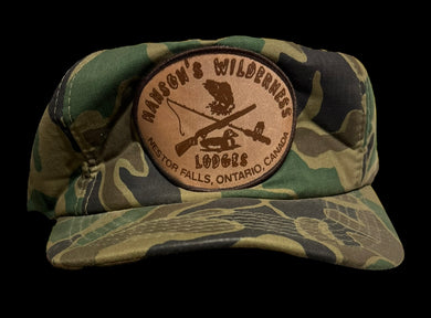 VINTAGE CAMO FOAM HUNTING HAT