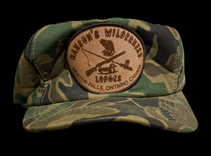 VINTAGE CAMO FOAM HUNTING HAT