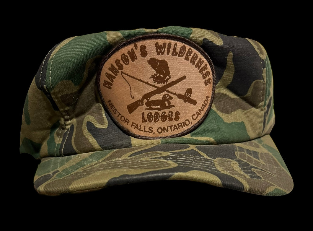 VINTAGE CAMO FOAM HUNTING HAT